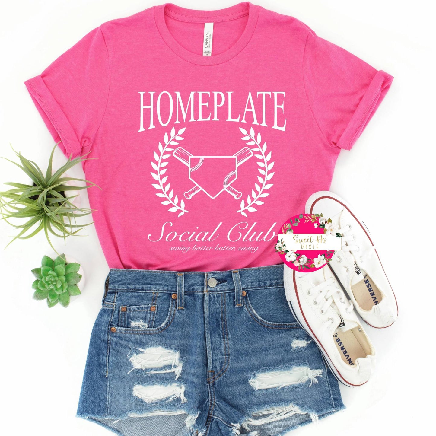 Homeplate Social Club Gildan Tee-Adult