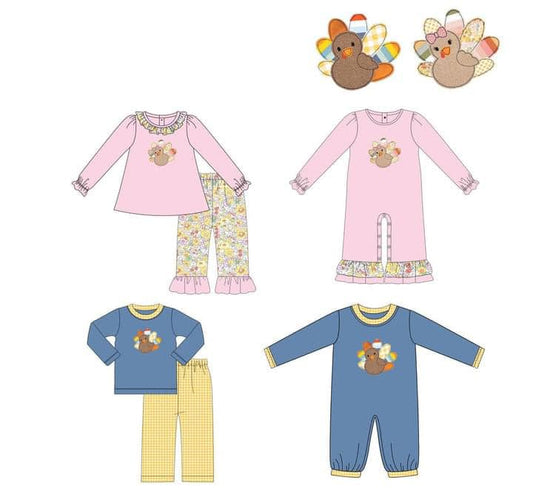 Applique Turkey Collection-RTS