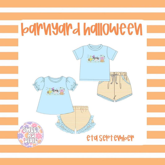 Barnyard Halloween Collection-ETA SEPTEMBER