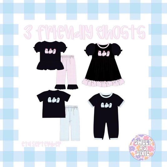 Three Friendly Ghosts Collection-ETA SEPTEMBER