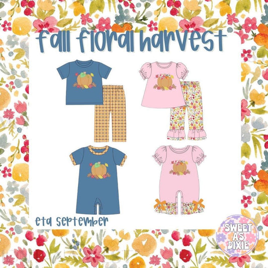 Fall Floral Harvest Collection-ETA SEPTEMBER