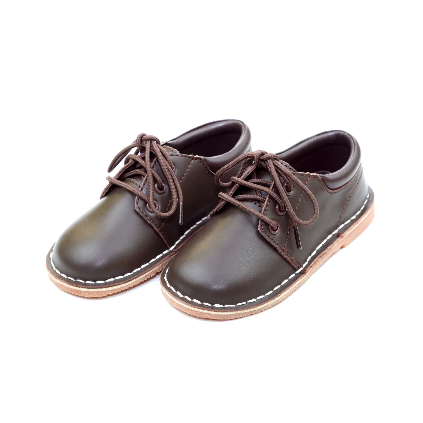 L'AMOUR PREORDER - Tyler Brown Leather Lace Up Shoe: ETA October