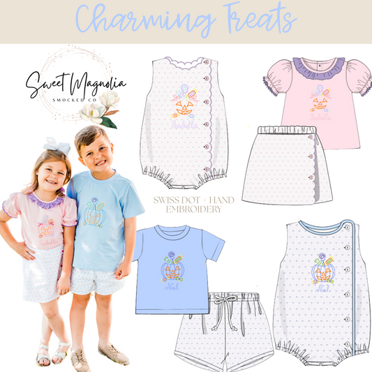 PO15 - Charming Treats - ETA:  September to SMSC then you