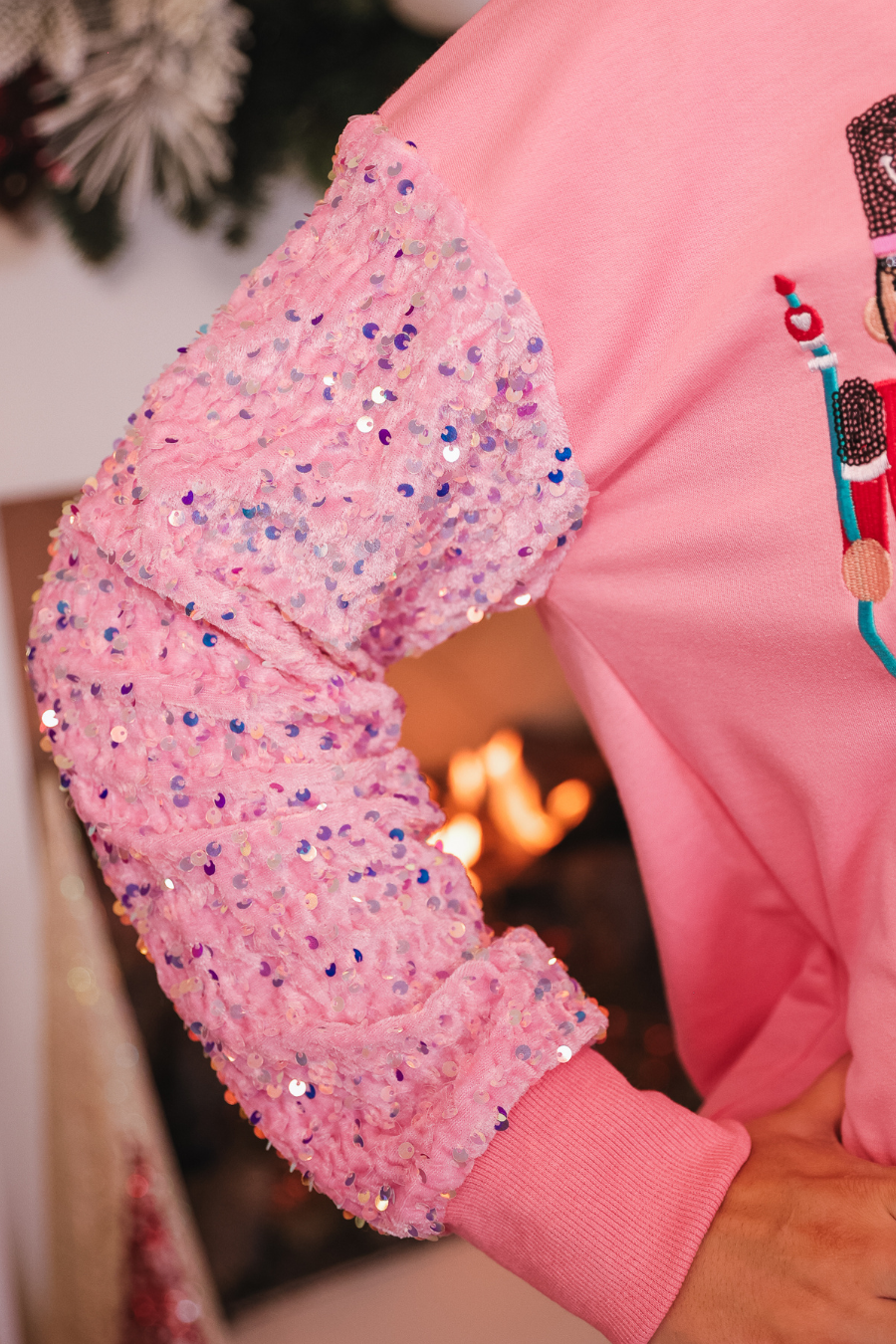 Season To Sparkle Sequin Top