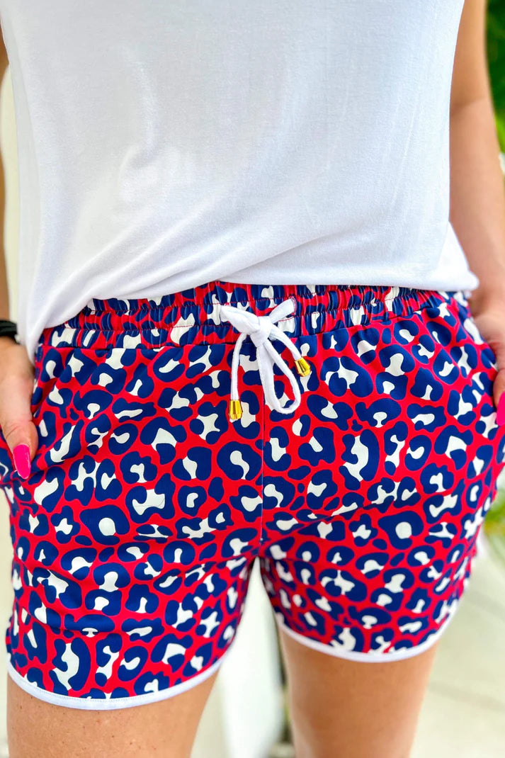 Party In The USA Drawstring Everyday Shorts