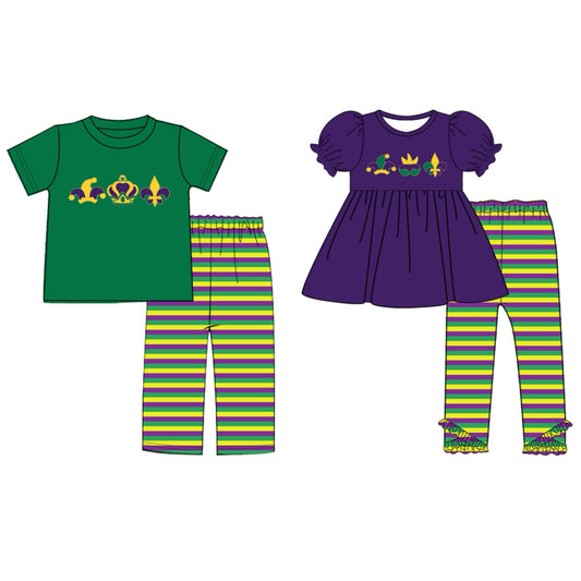 Mardi Gras Appliqué Sets - ETA early January