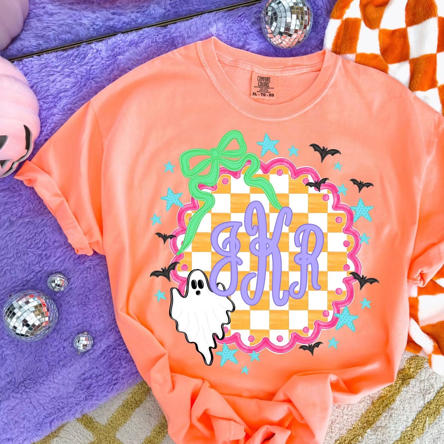 Halloween Monogram Graphic Tee