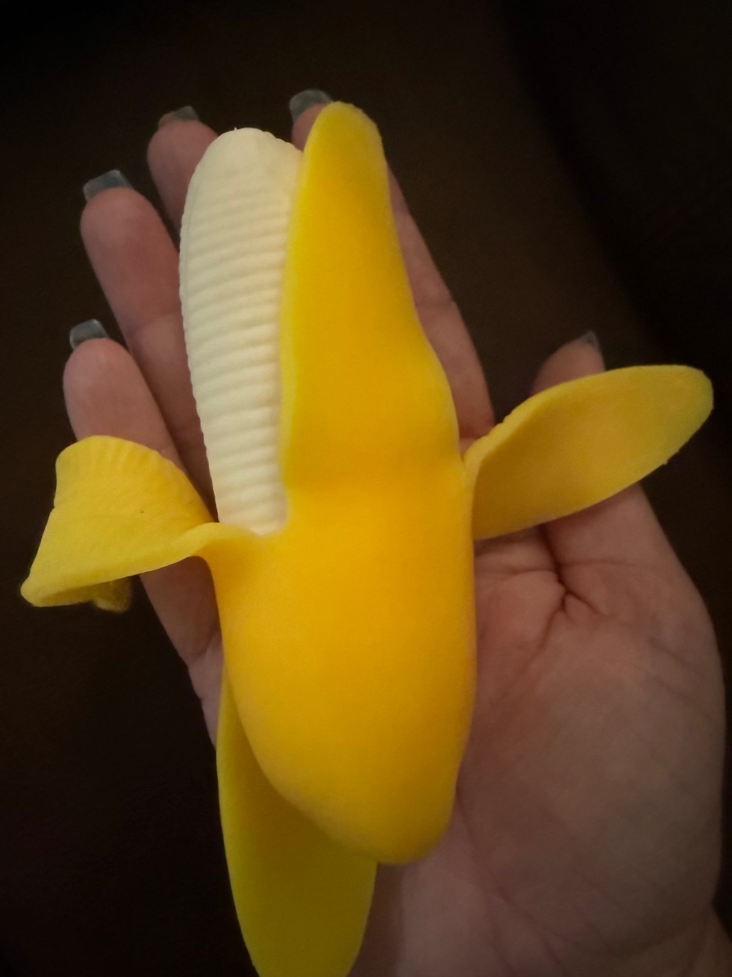Banana Peel Squishy (foam/gel)