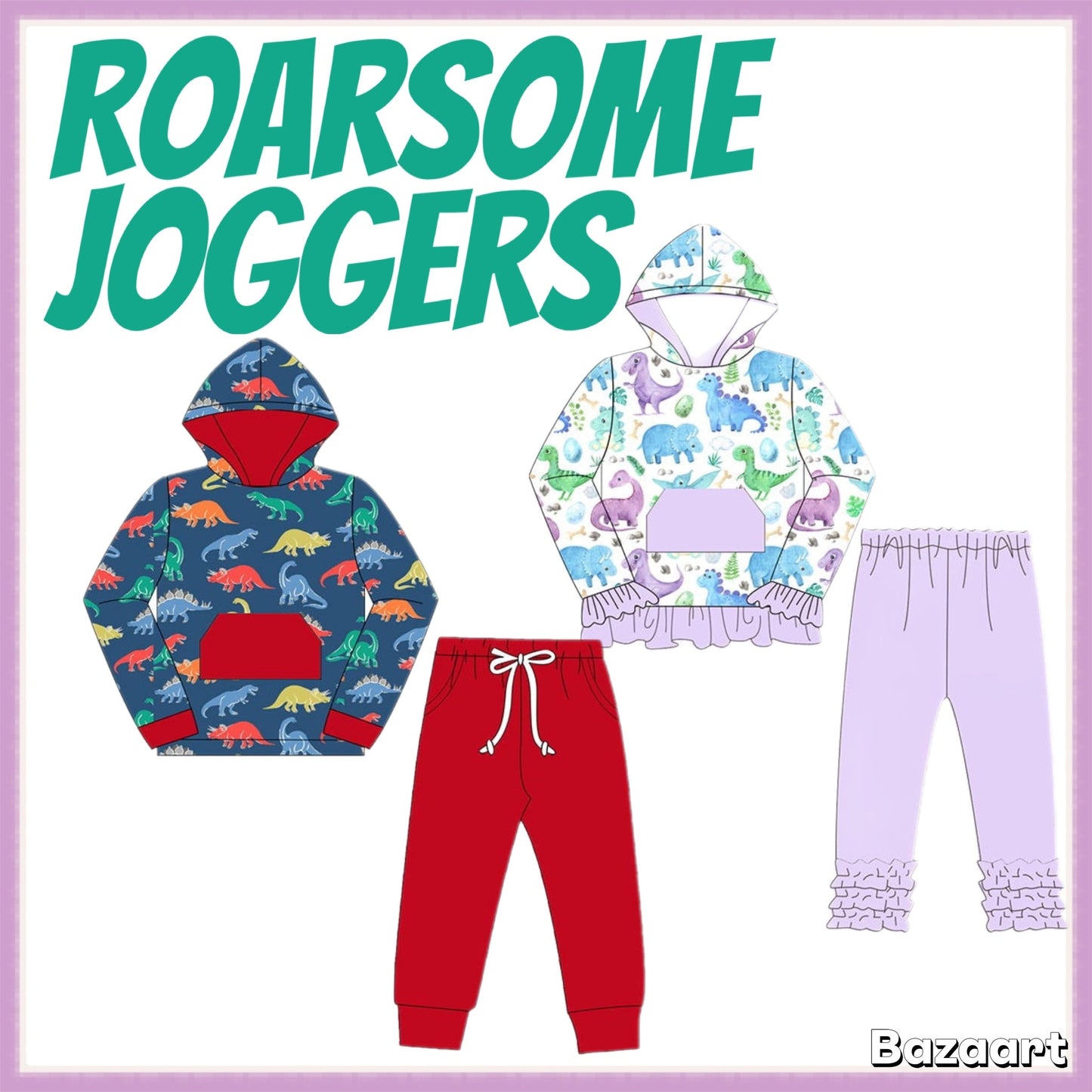 Roarsome Joggers- ETA November