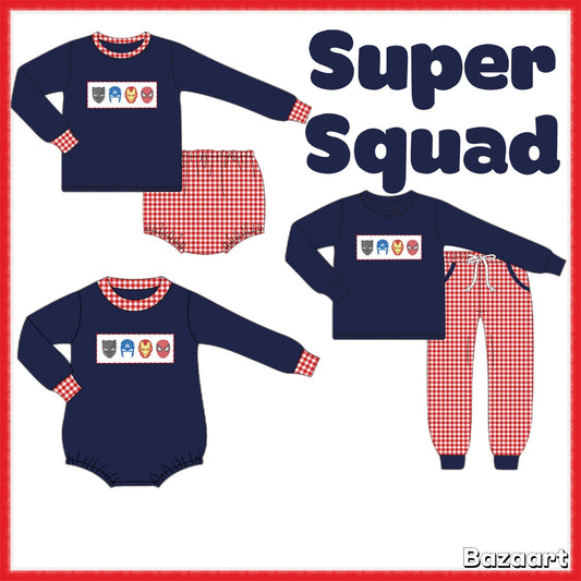 Super Squad Embroidery - ETA November