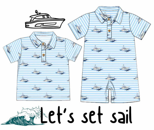 LETS SET SAIL POLO COLLECTION (ETA  MAY)