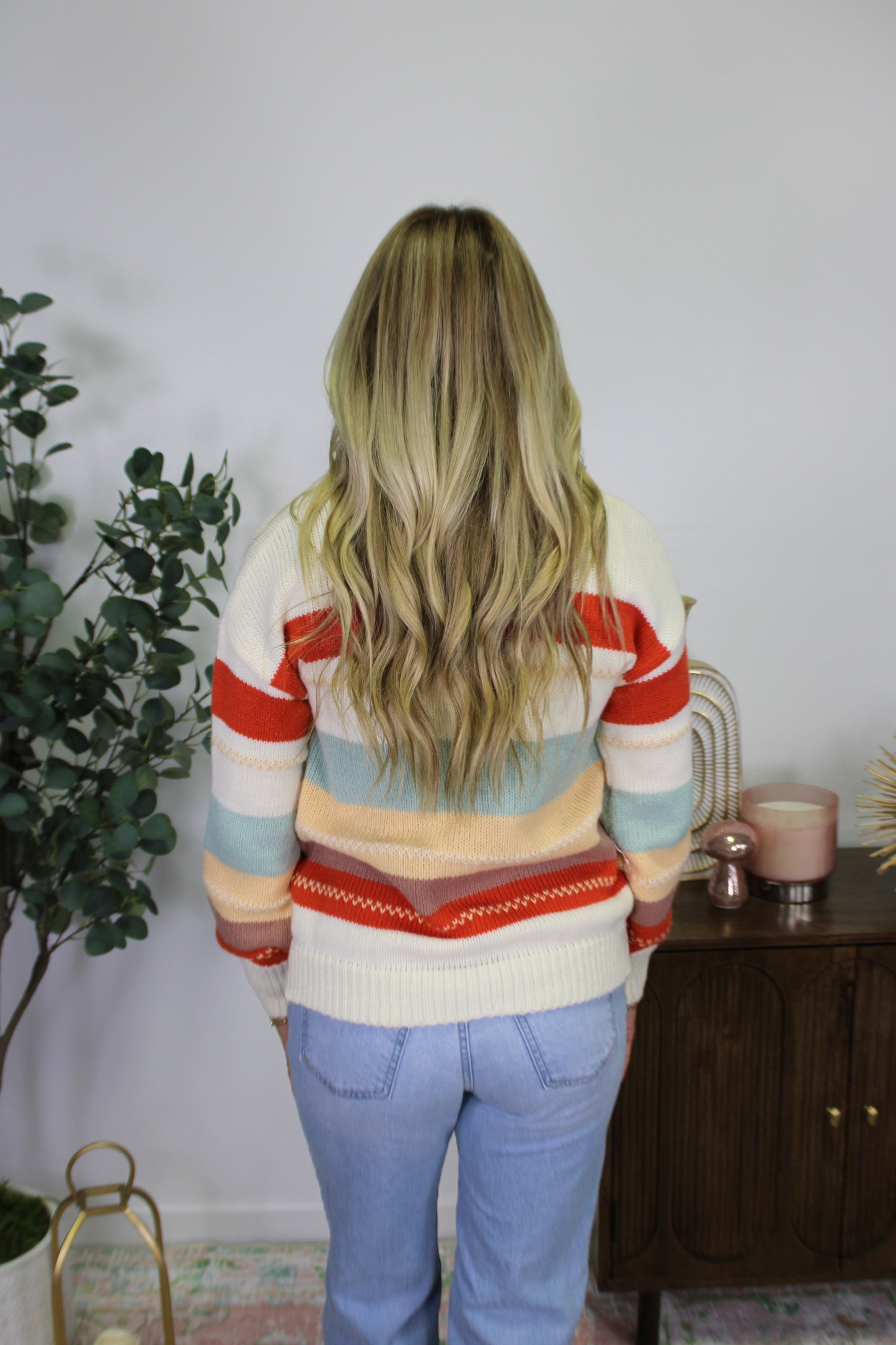 Boho Striped Sweater LT