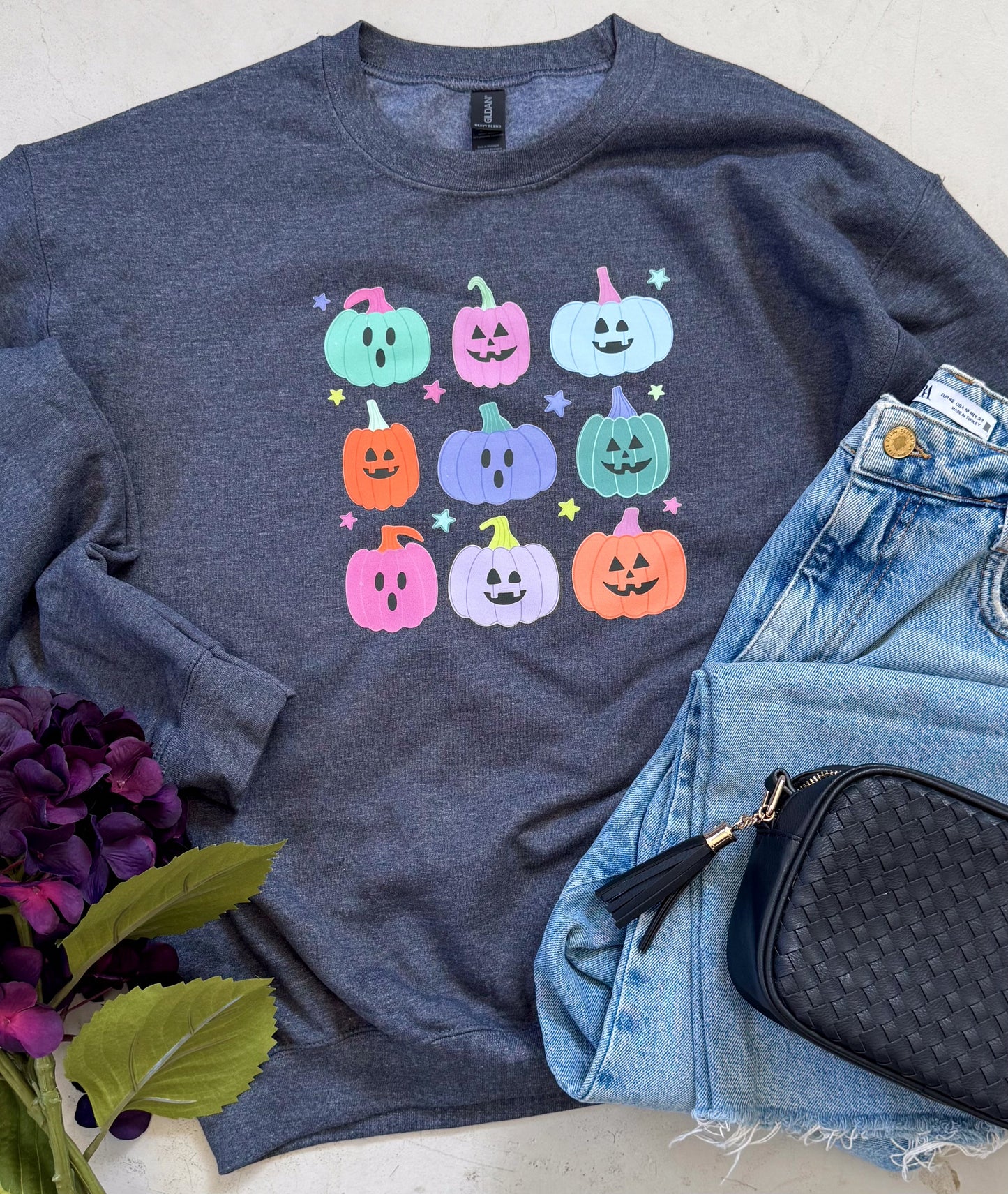 Colorful Pumpkins Sweatshirt