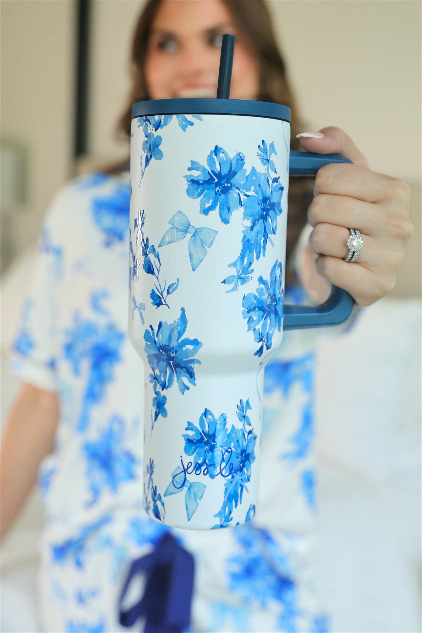 Blossom Floral Tumbler