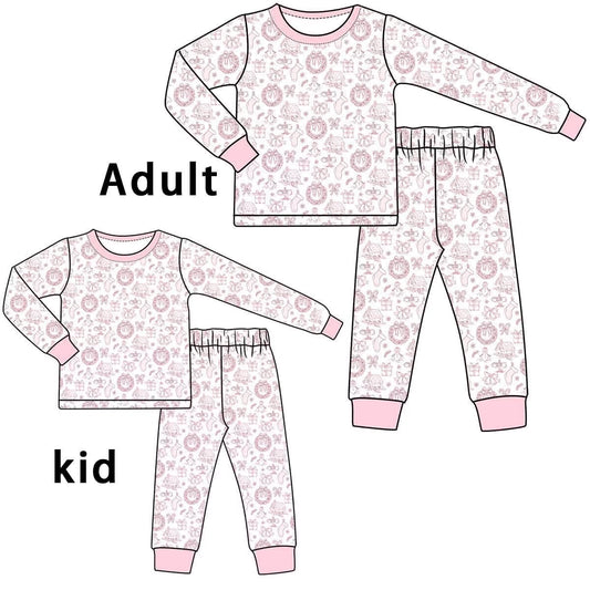 Pink Christmas Lounge Sets-ETA November