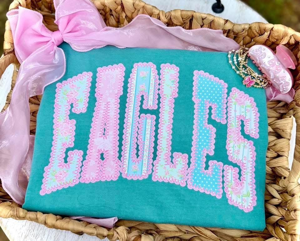 Preppy Eagles Comfort Colors Tee