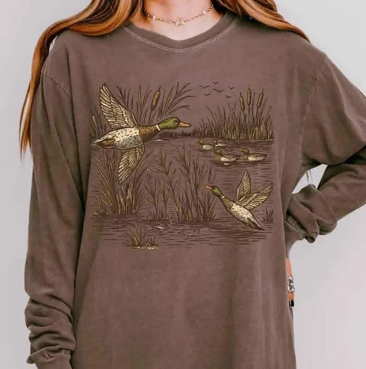 Duck Hunting Scene