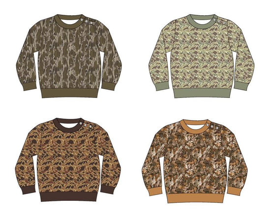 Camo Pullover-ETA December