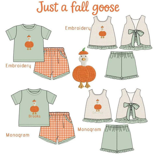 Just a Fall Goose-ETA September