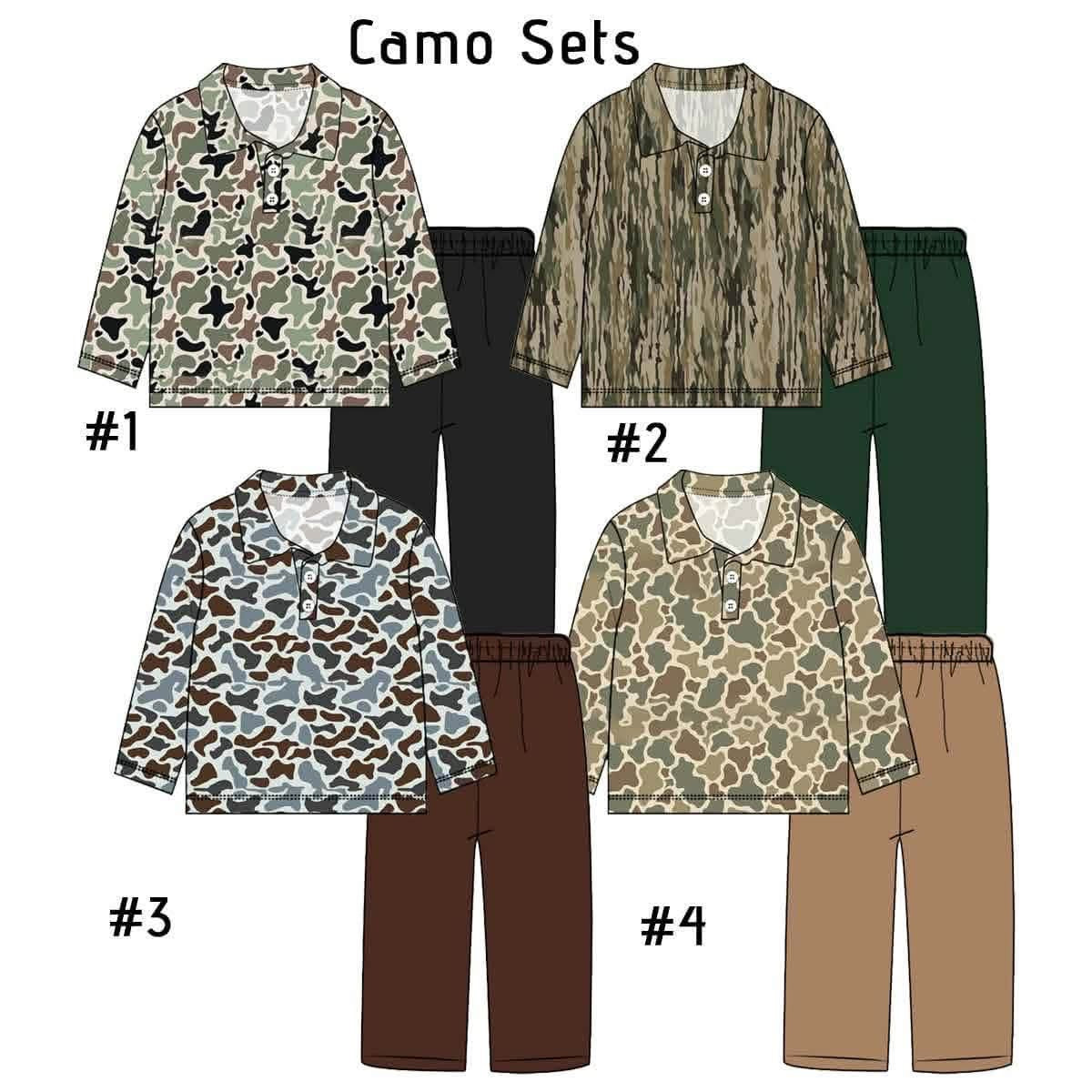 Boys Camo Sets-ETA November