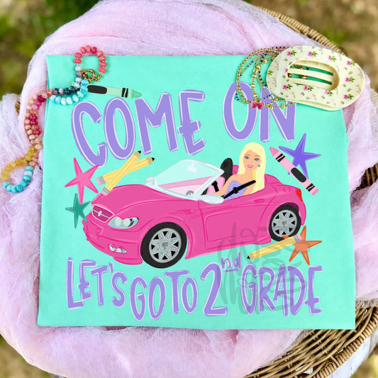 Come On Doll Let’s Go to School Tee