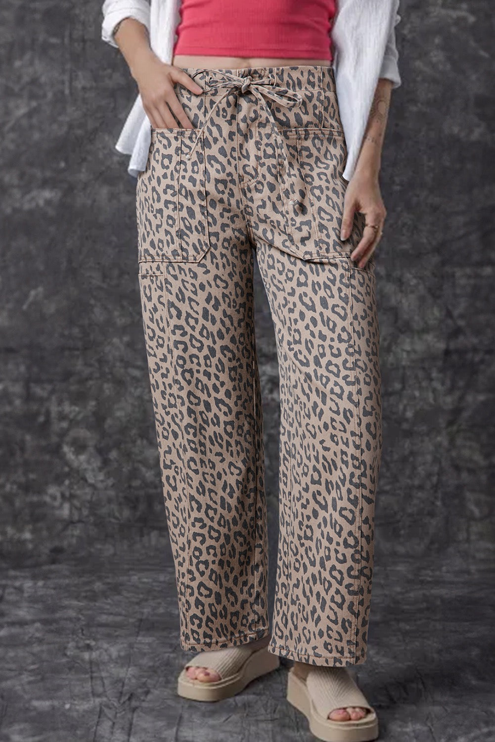 Leopard Print Jeans LT