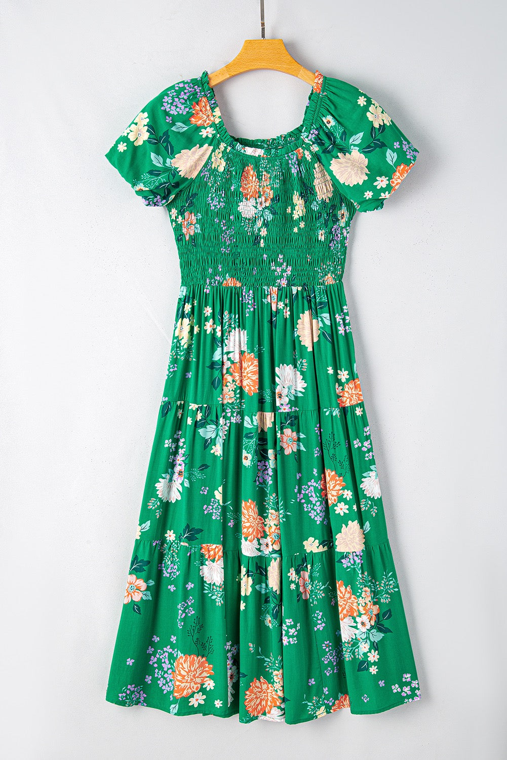 Green Floral Midi FB