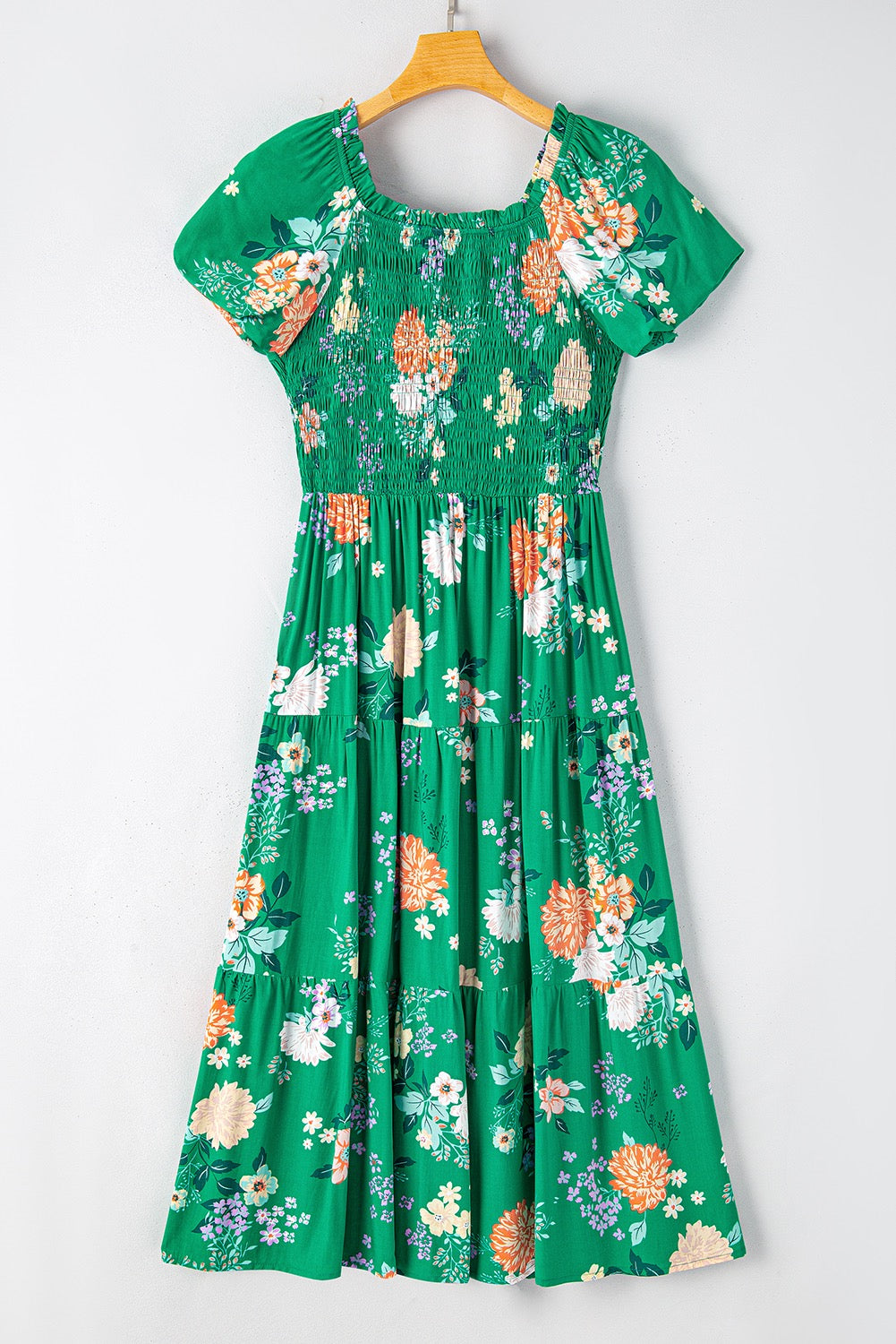 Green Floral Midi FB