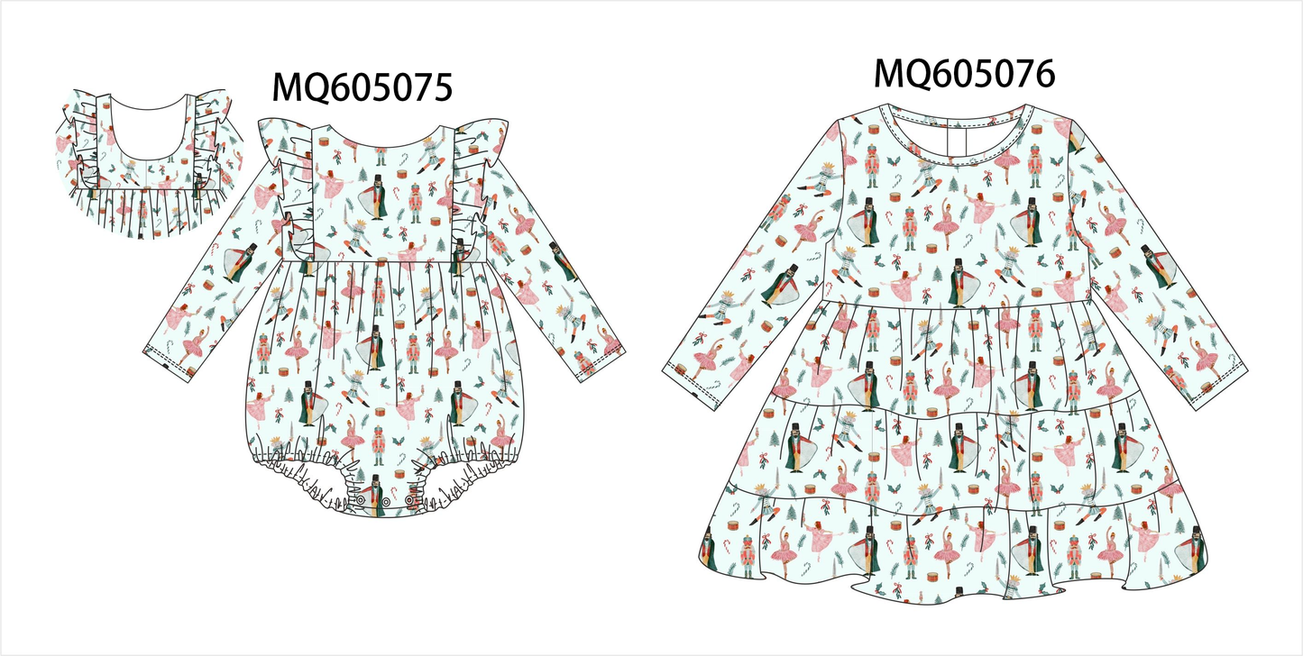 Mint Christmas nutcracker print collection-ETA early December