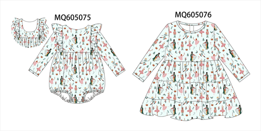 Mint Christmas nutcracker print collection-ETA early December