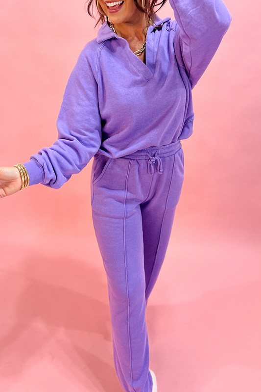 Purple Pullover Seam Set Preorder-November