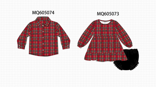 Red plaid collection-ETA early December