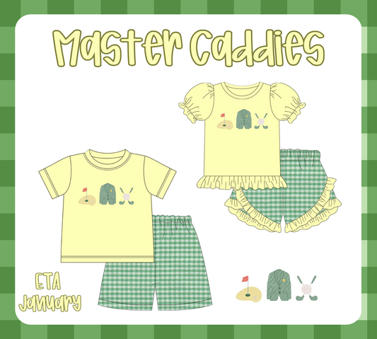 Master Caddies-ETA January