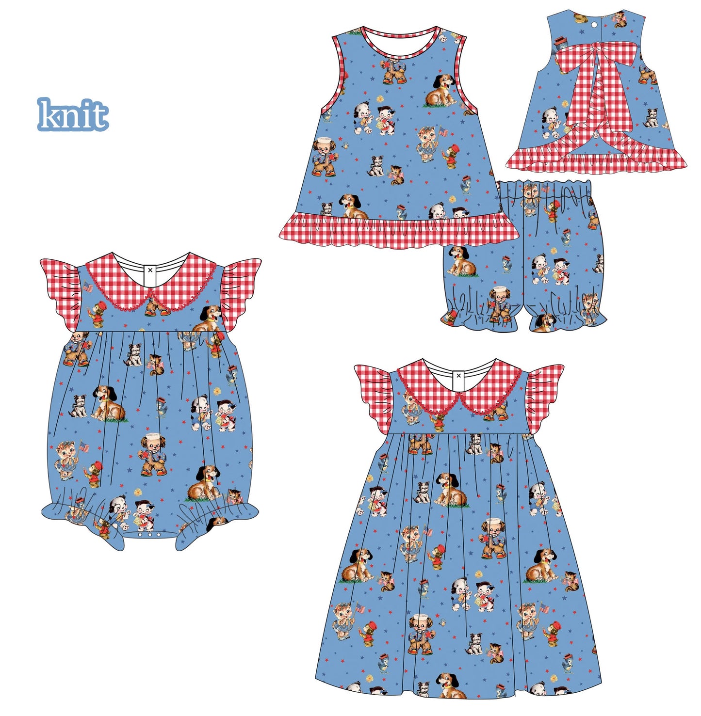 Patriotic Pals Collection-ETA May