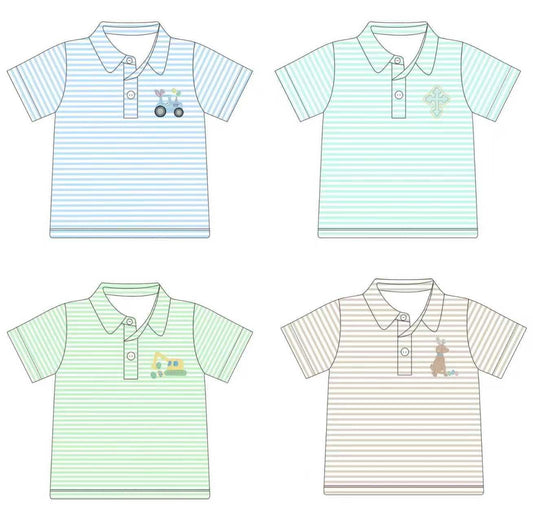 Boys Classic Comfort Polo Shirts- ETA February