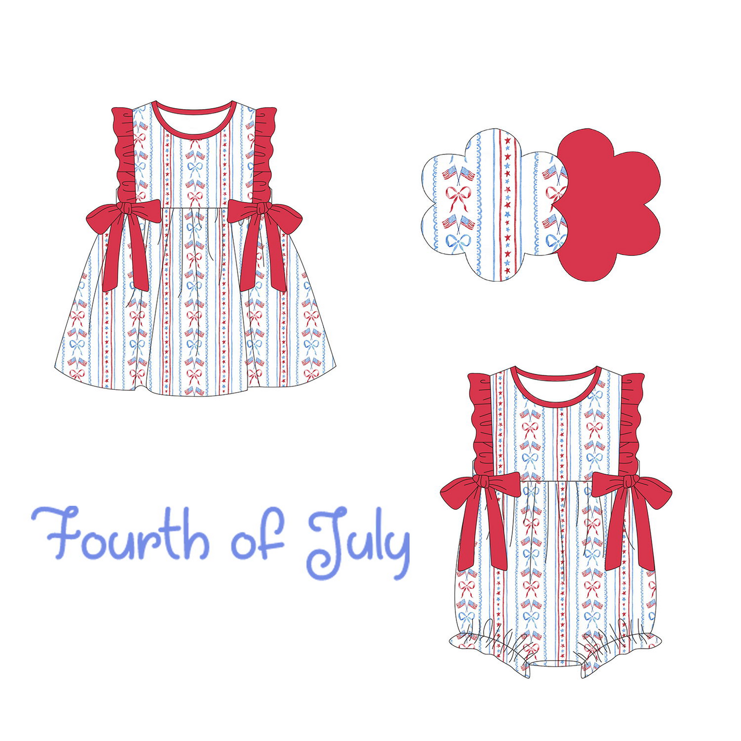 Red White & Bows Collection-ETA May