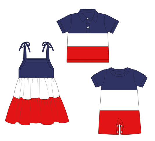 Red White & Blue Sibling Collection-ETA May