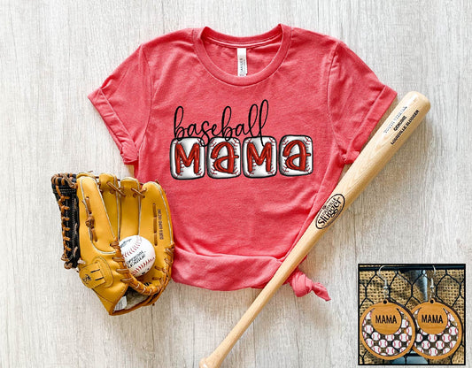 Baseball Mama- Puff Look