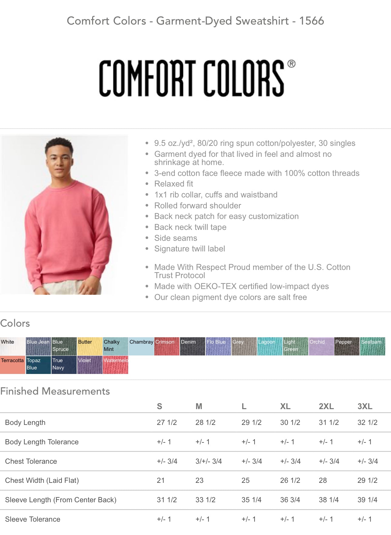 Jesus faux embroidery flowers- Comfort Color sweatshirt