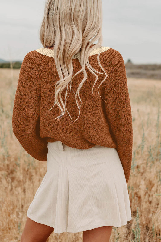 Knit Short Cardigan Preorder-November