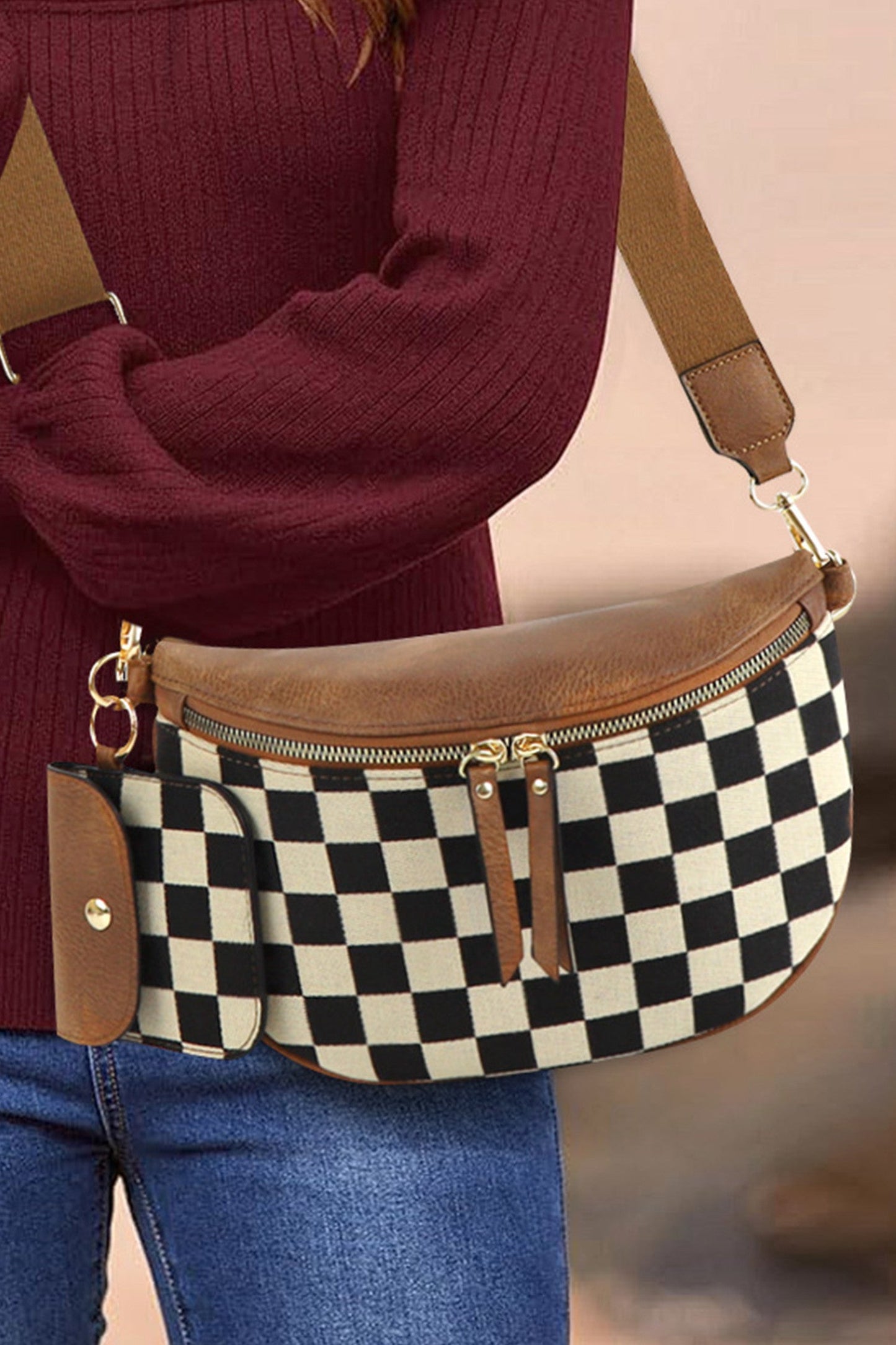 Checkered Shoulder Bag RTS