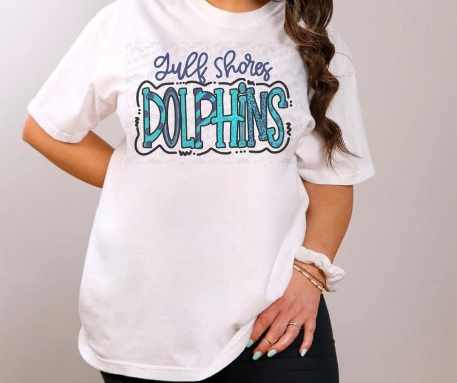 GS Dolphins Graphic tee