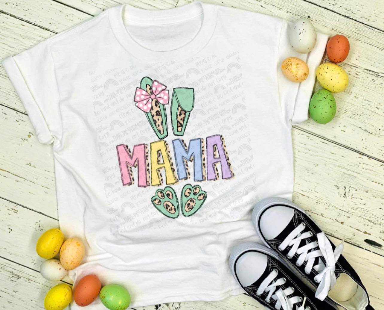 Personalized Bunny Easter Tee