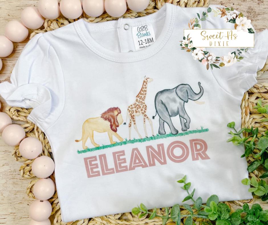 Personalized Zoo Tee