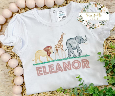 Personalized Zoo Tee