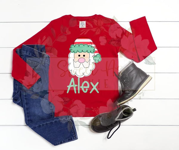 Personalized Santa KIDS Tee
