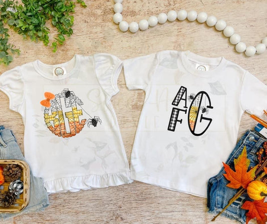 Candy Corn Custom Kids Tee