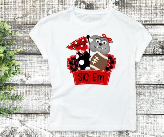 Bulldogs Personalized Kids Tee